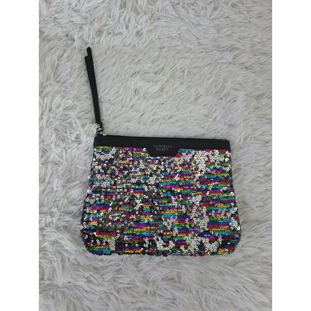 Victoria's Secret‎ | Sequin Clutch / Makeup Bag